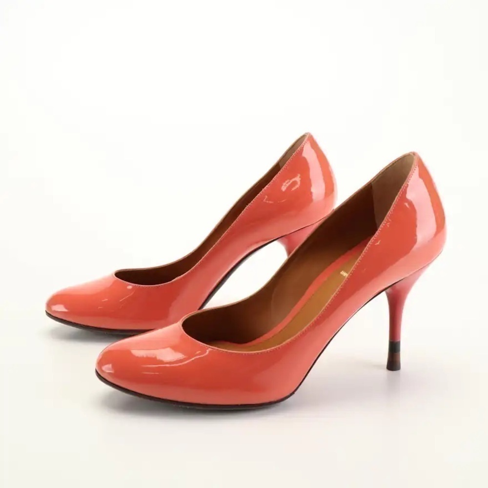 Fendi Leather Pumps with Stiletto Heels - Picture 6 of 8